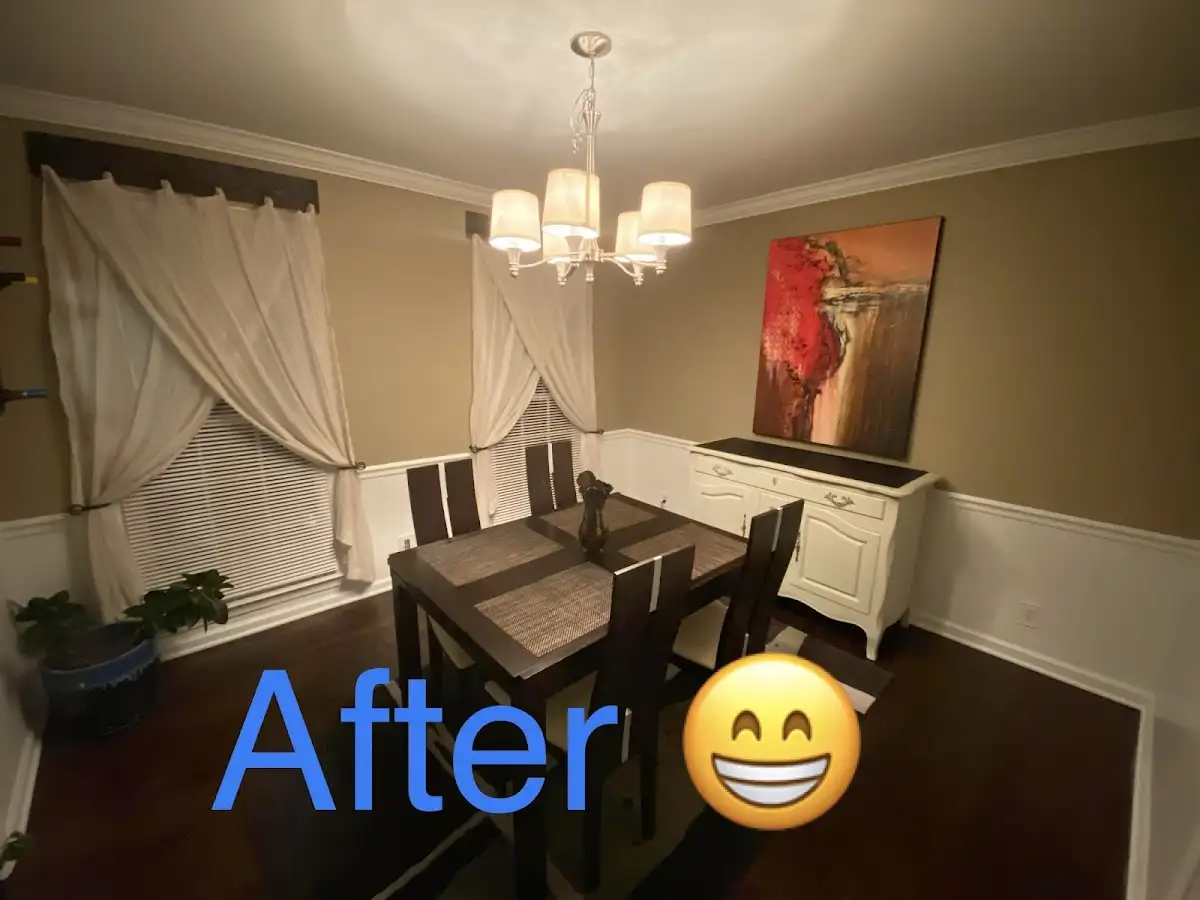 Professional dining room restoration after water damage in Shaler